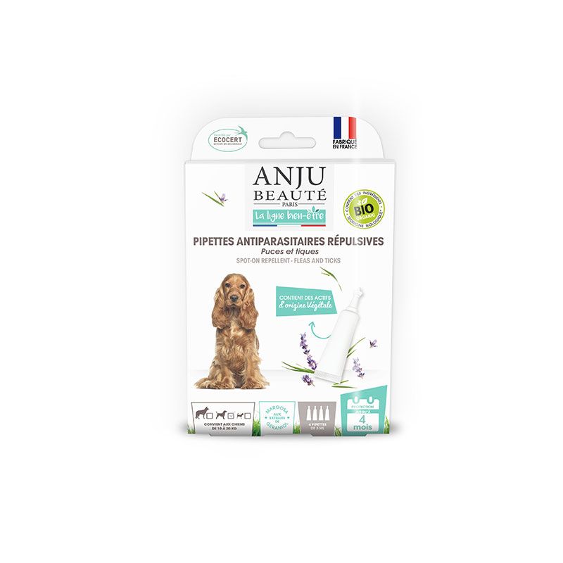 Pipette antiparasitaire chien moyen Ecosoin Bio